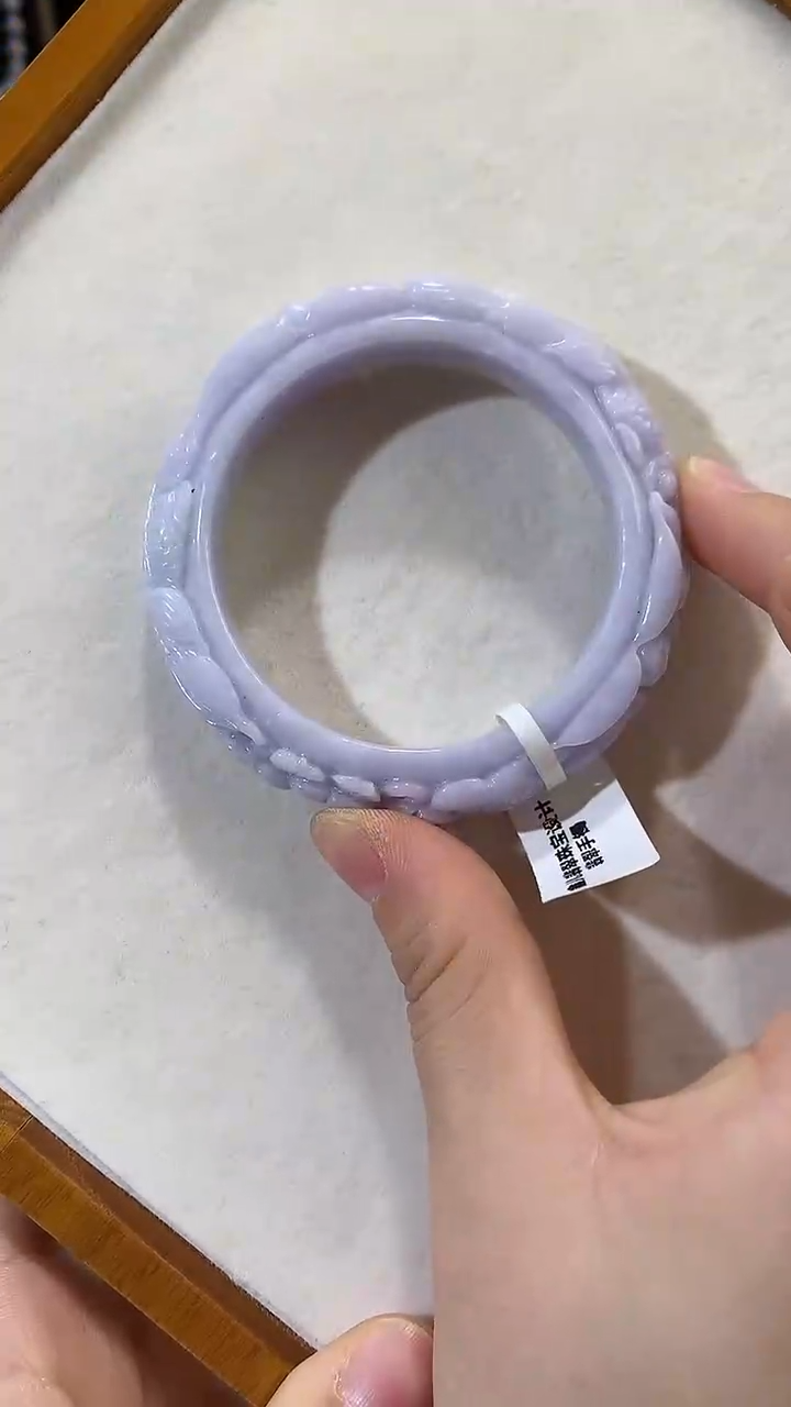 未镶嵌手镯翡翠套镯52.2