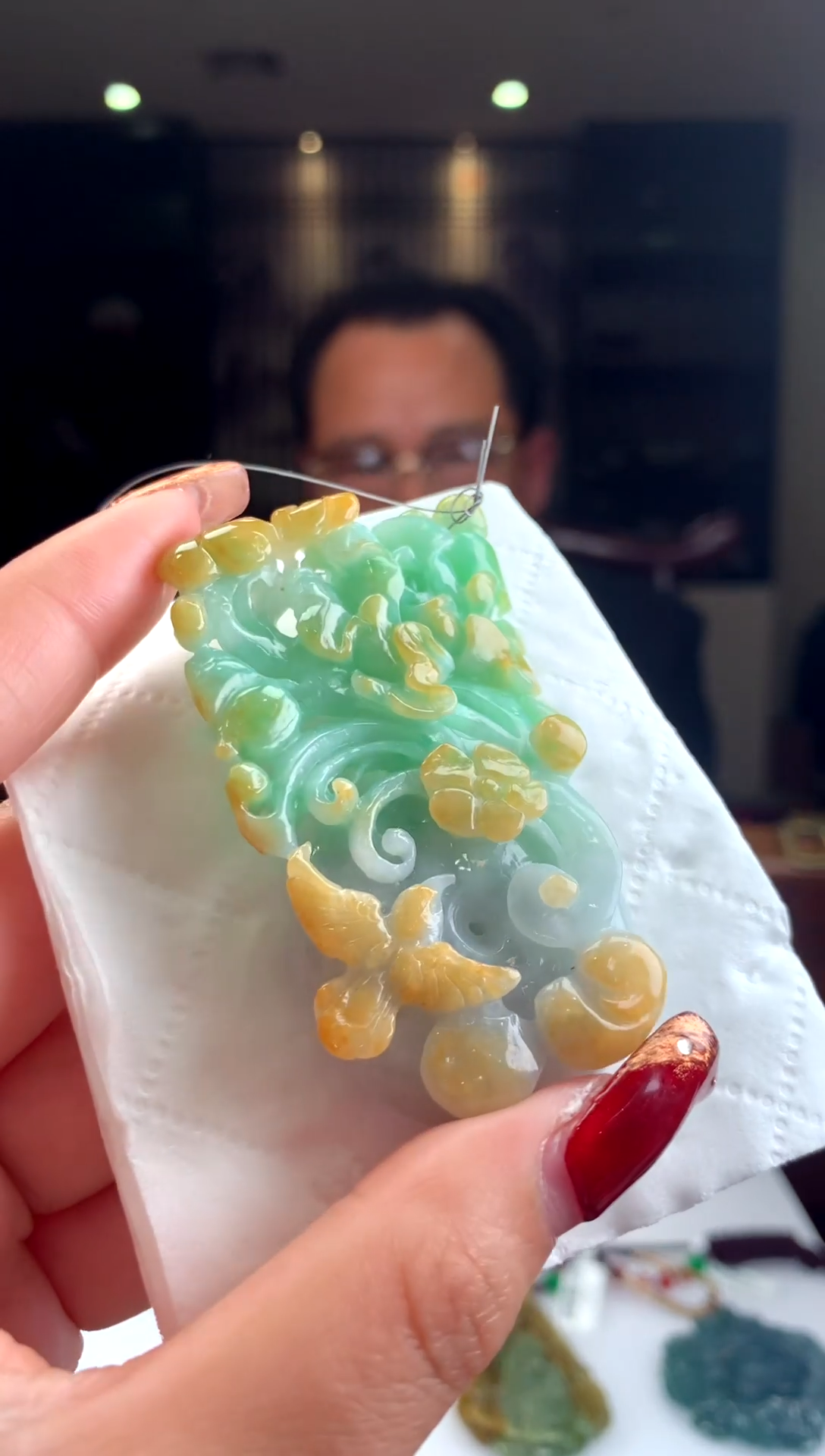 【闪购商品】定制翡翠未镶嵌天然A货翡翠（拍一发一）