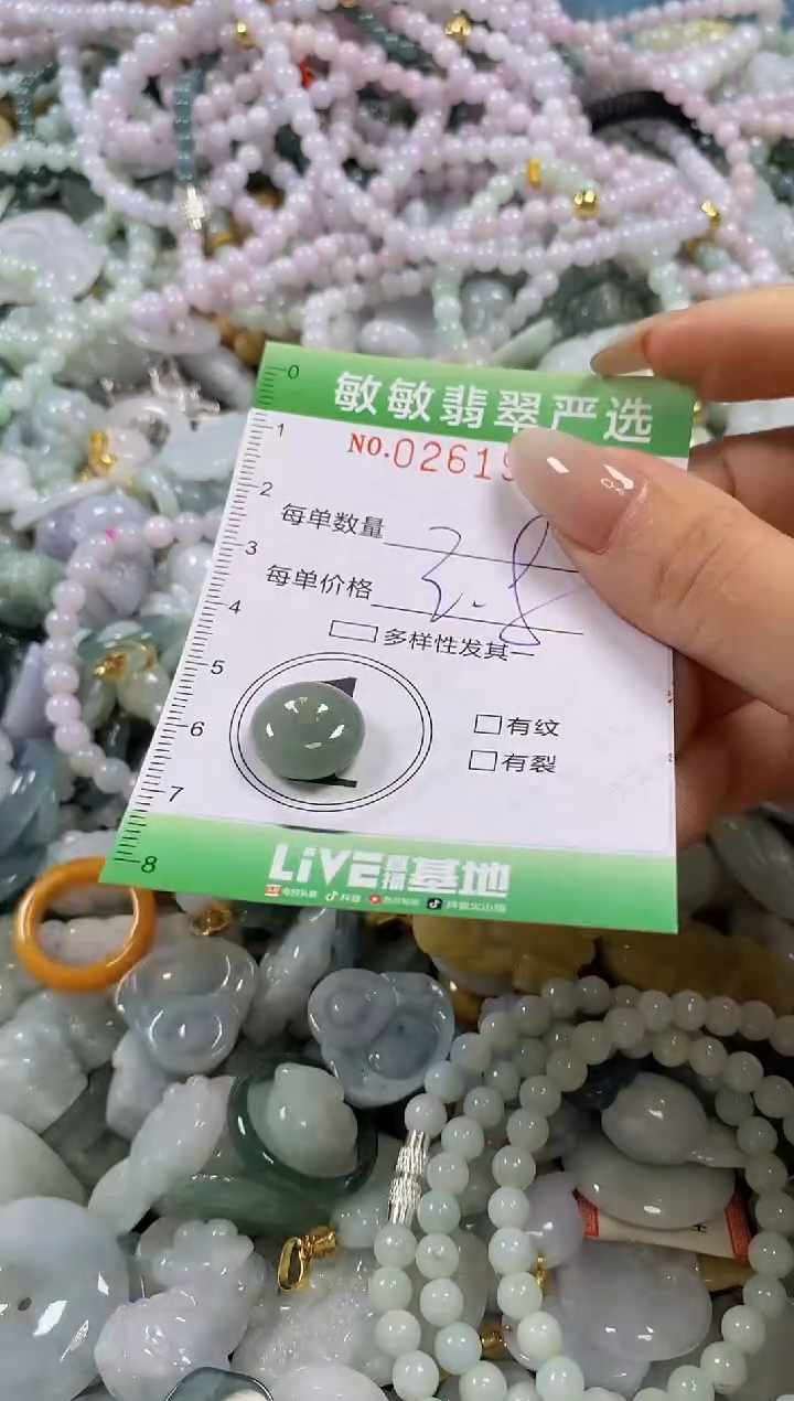 翡翠未镶嵌颈饰闪购0261906