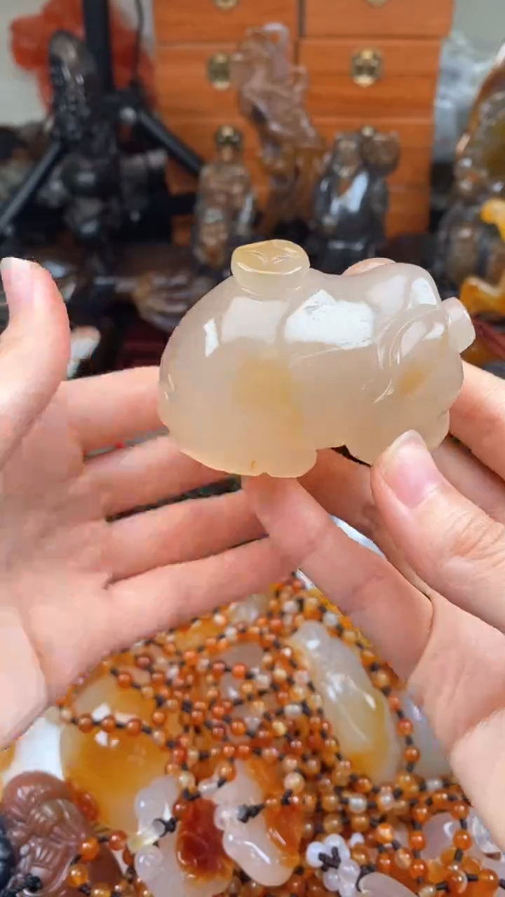 【闪购商品】玛瑙/玉髓颈饰未镶嵌AA