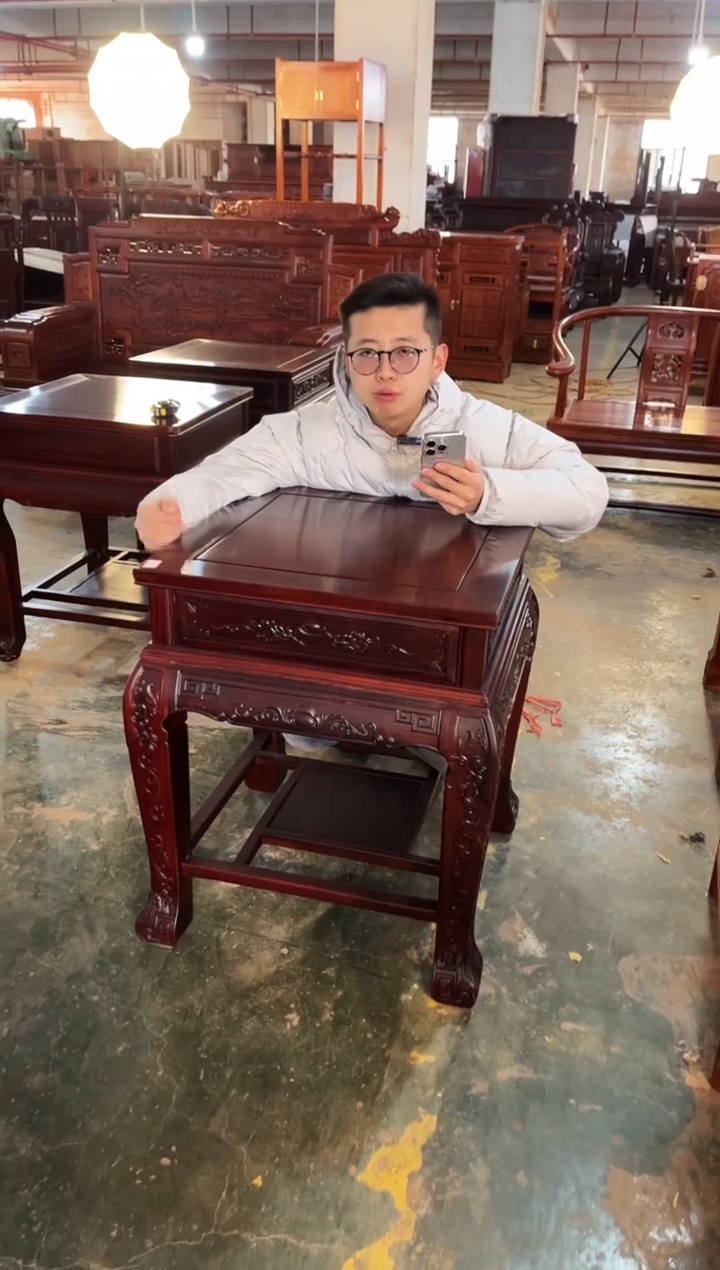 【闪购商品】黑酸枝木类成套家具J03