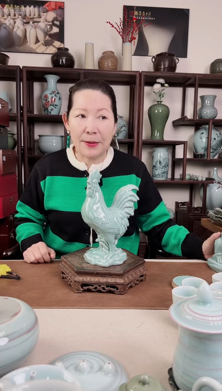 【闪购商品】杯青瓷 十二生肖 鸡（带礼盒）