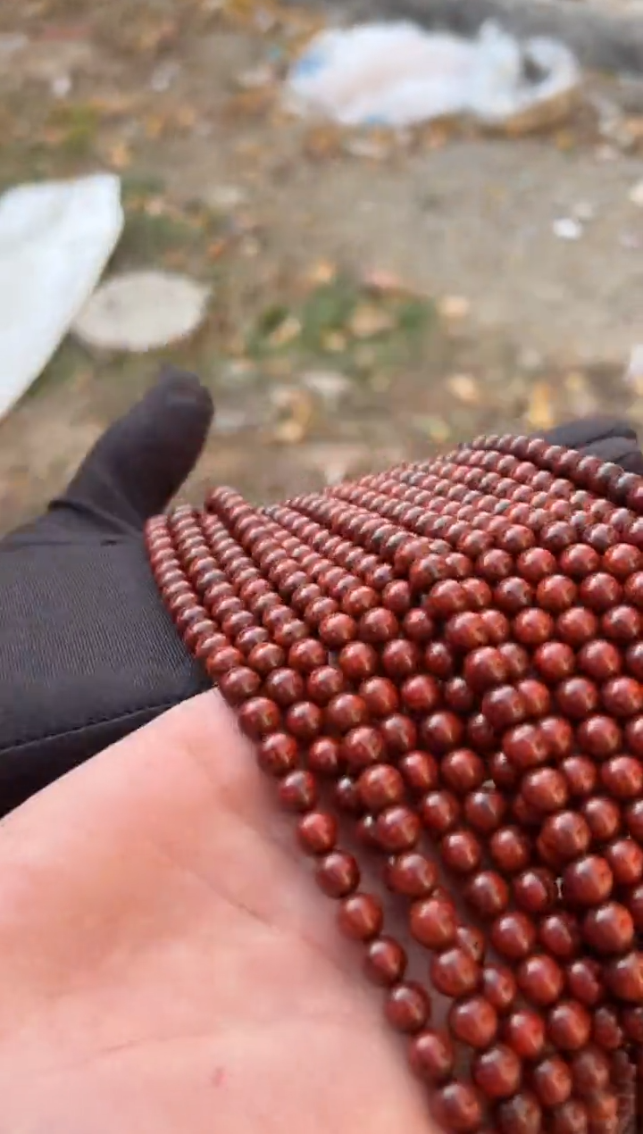 手串/手链小叶紫檀印度小叶紫檀琴料0.7*108手串手串