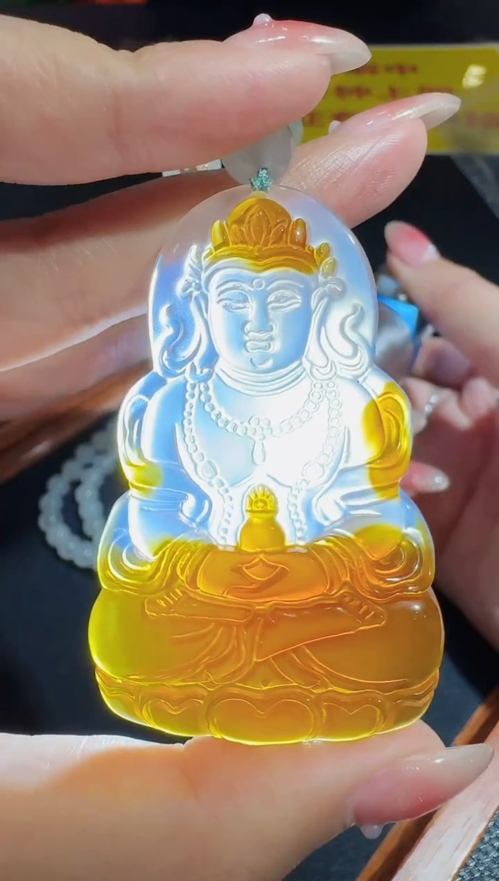 【闪购商品】玛瑙/玉髓吊坠未镶嵌发一件