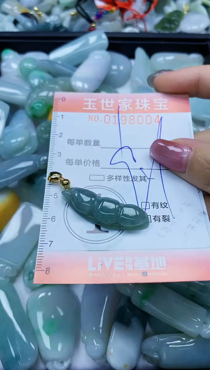 【闪购商品】翡翠颈饰未镶嵌闪购0198004