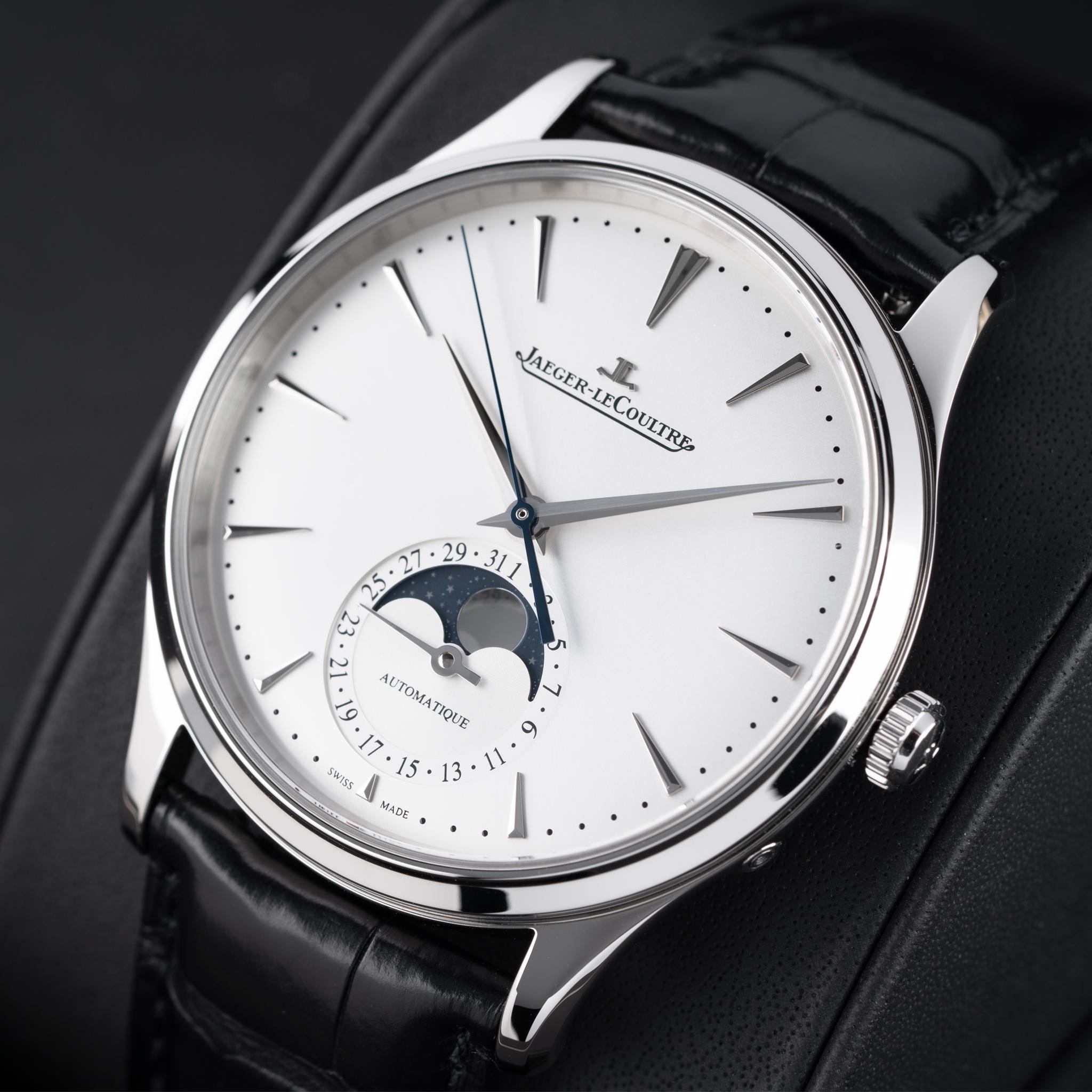 99新 Jaeger-LeCoultre/积家 大师系列/盒证自动机械/男表1368430