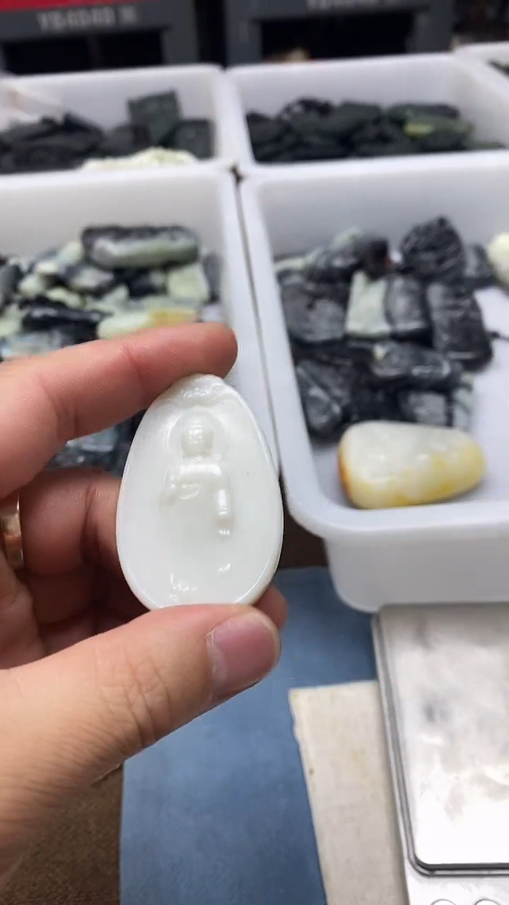 吊坠(不含链)未镶嵌和田玉1