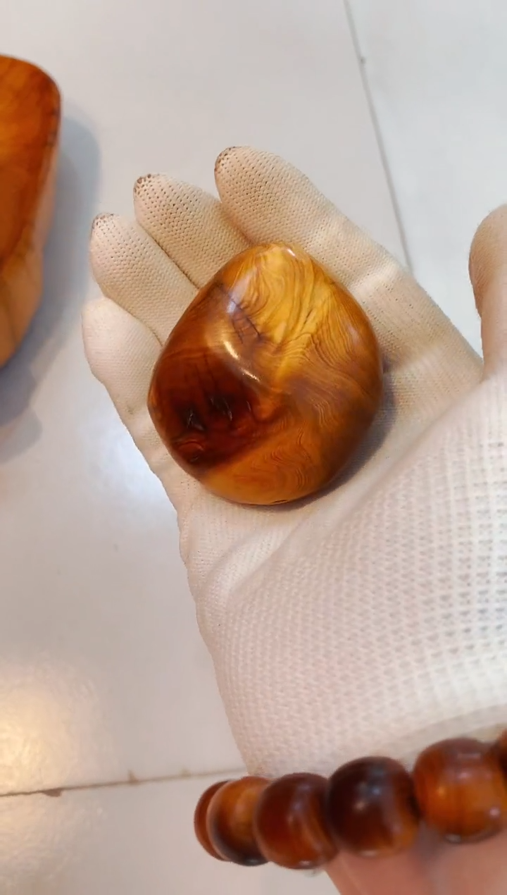 柏木（崖柏）14太行崖柏陈化手把手串