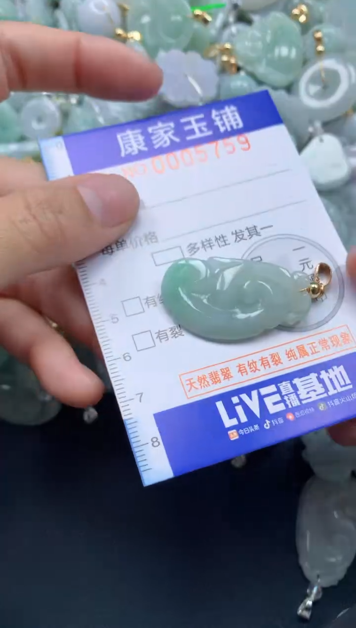 颈饰未镶嵌翡翠5759