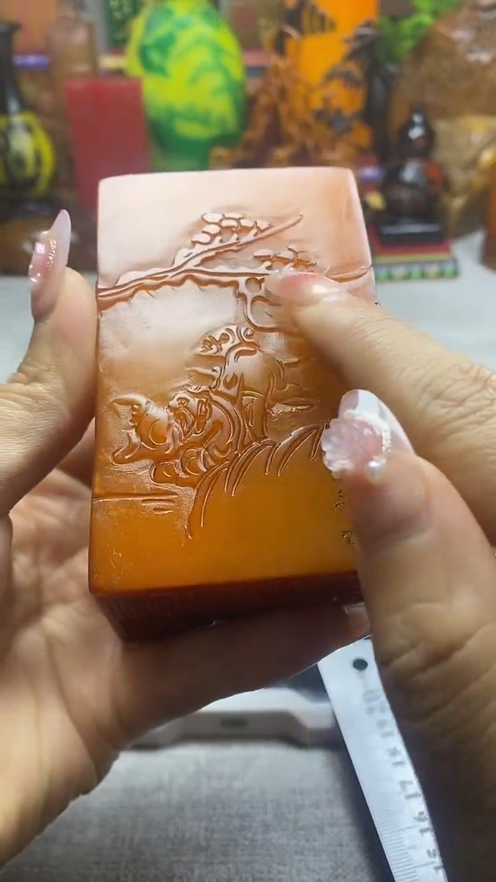 寿山石印石纯天然石料