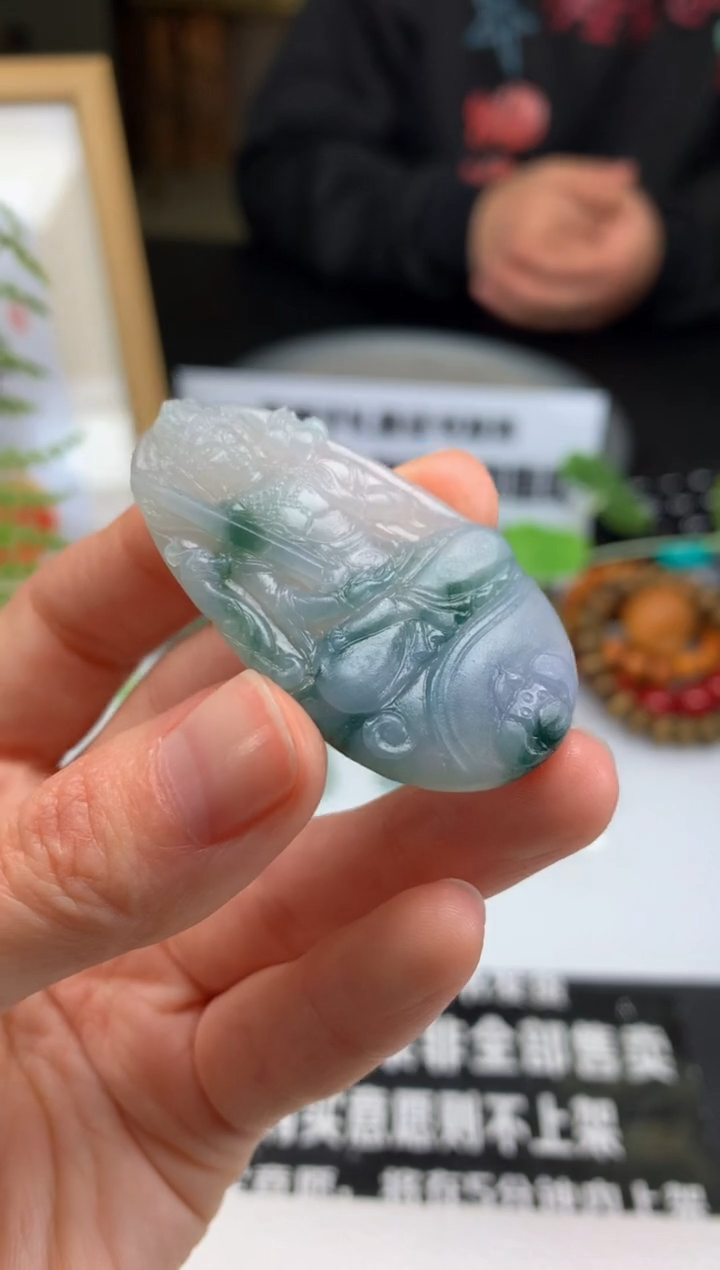【闪购商品】定制翡翠未镶嵌吊坠-91126