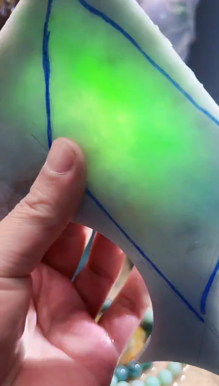 未镶嵌挂件翡翠A货张麦9597