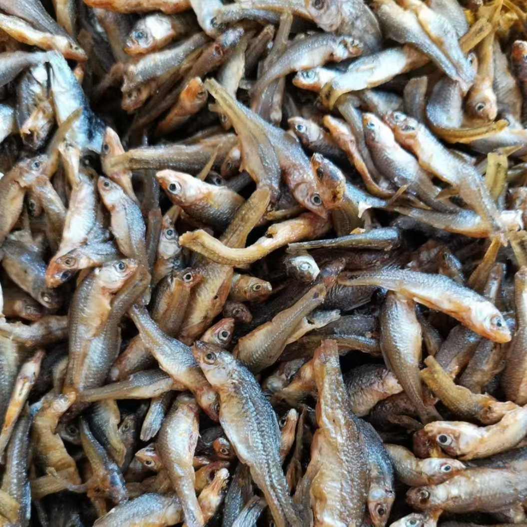 湖北特产小鱼干淡水无盐小鱼仔小河鱼农家自制河鱼干火培鱼干下饭