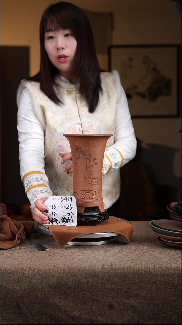 【闪购商品】紫砂花盆紫砂花盆5419