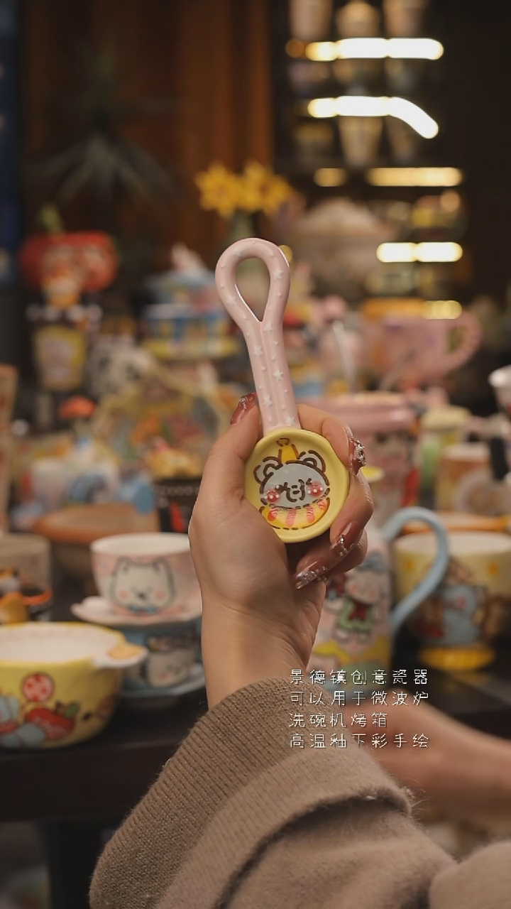 景德镇釉下彩绘设计师款式陶瓷