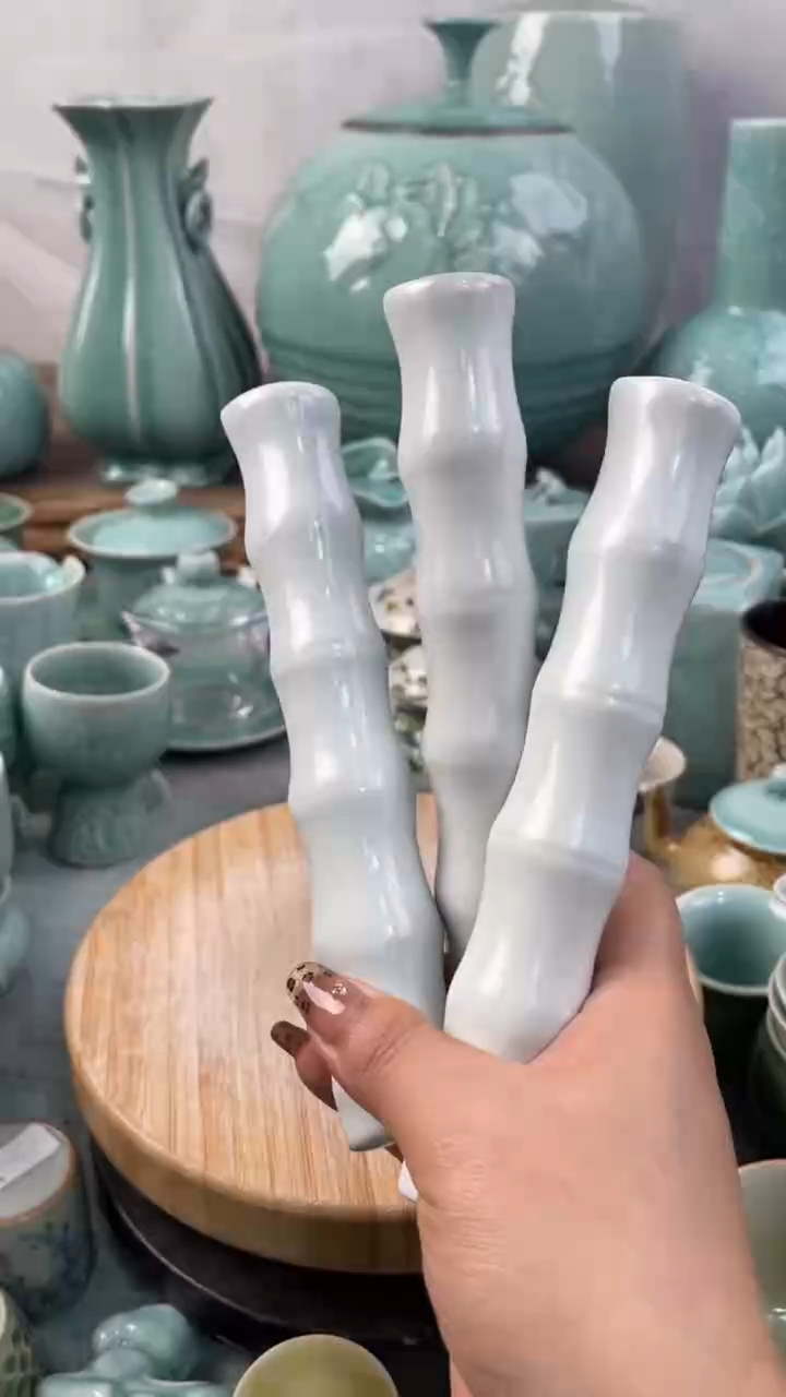 【闪购商品】特价福利 微瑕 慧仙青瓷