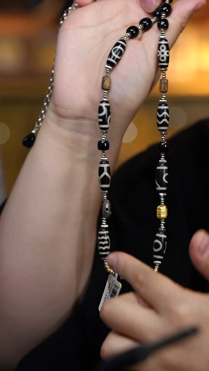 玛瑙/玉髓（覆膜）颈饰银S925镶嵌多宝项链多样性发其一