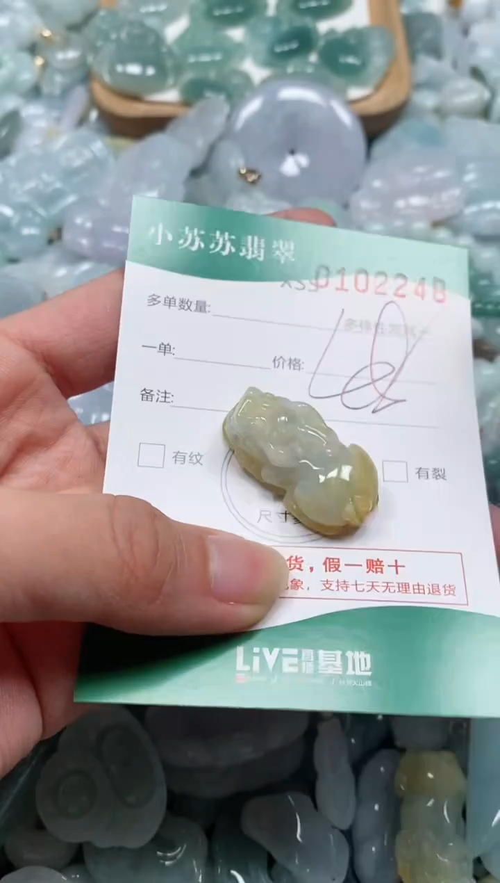【闪购商品】翡翠颈饰未镶嵌闪购商品0102248