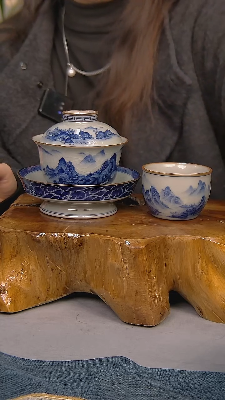 【闪购商品】简装家用款2件套 陶瓷家用茶具系列