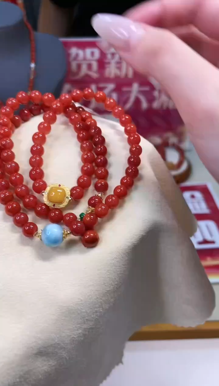 【闪购商品】南红玛瑙手链未镶嵌@@ZY41008018