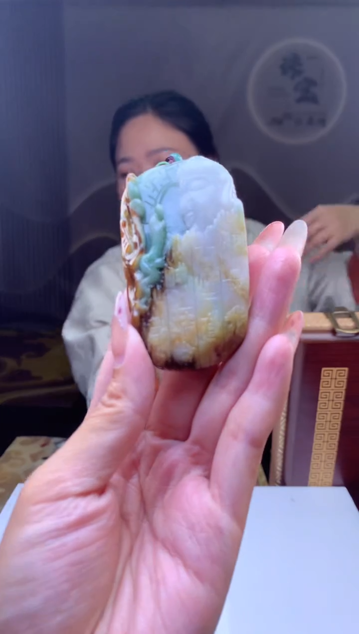 【闪购商品】定制翡翠未镶嵌挂件发货（拍一发一）