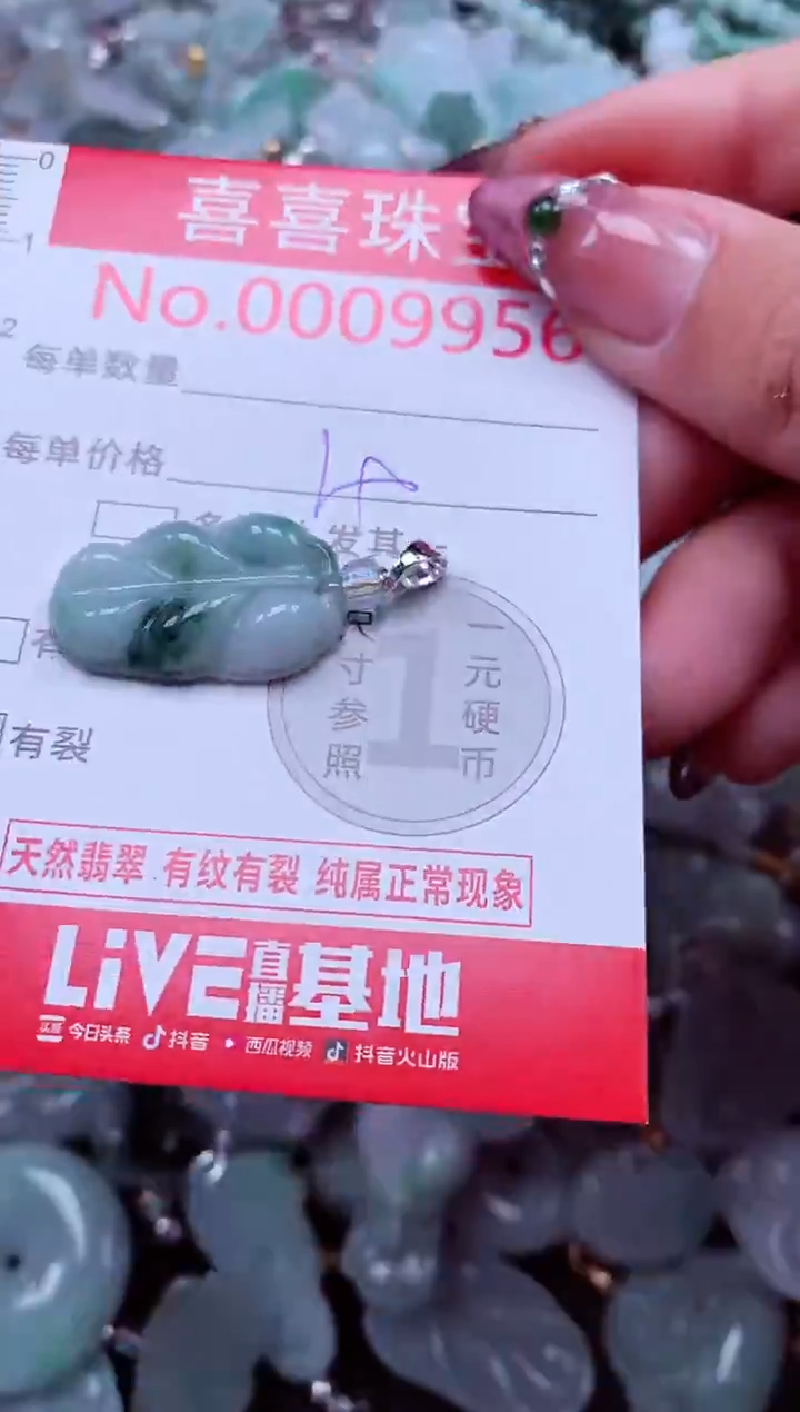 颈饰未镶嵌翡翠9956