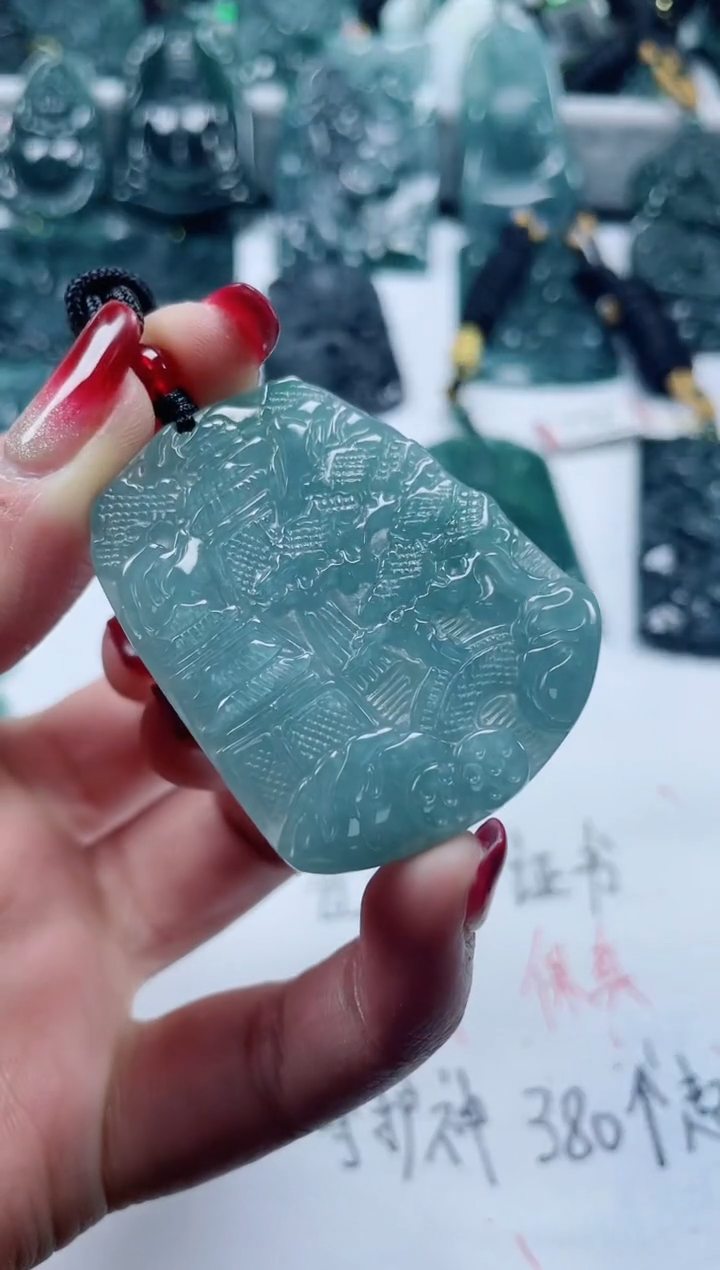 【闪购商品】翡翠颈饰未镶嵌多样性发货一件发货-大山水