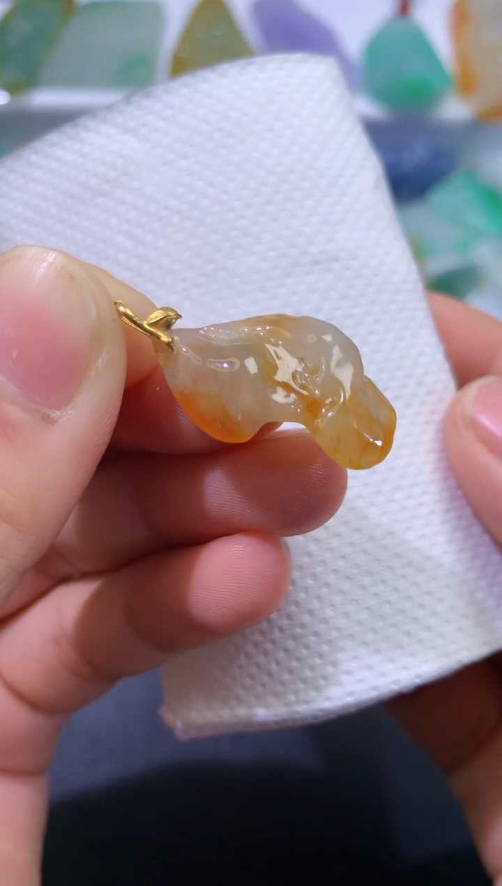 颈饰未镶嵌翡翠622
