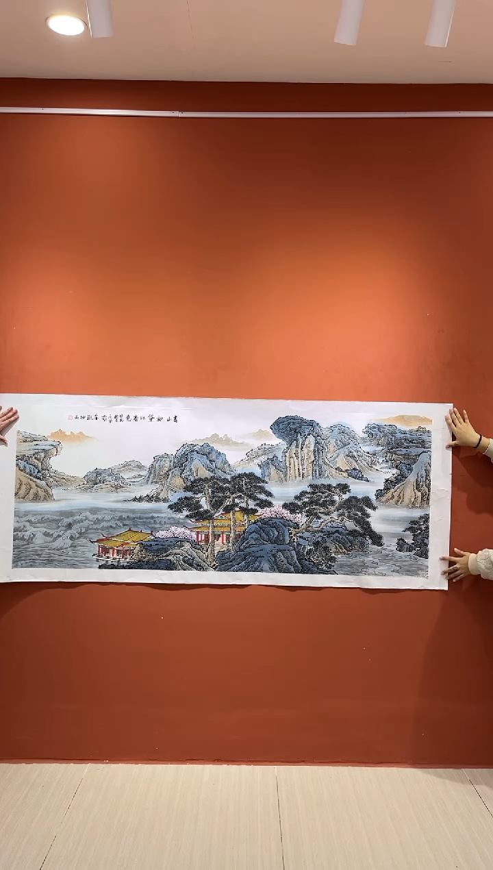 【闪购商品】国画郑乐华绘画手绘作品14-55