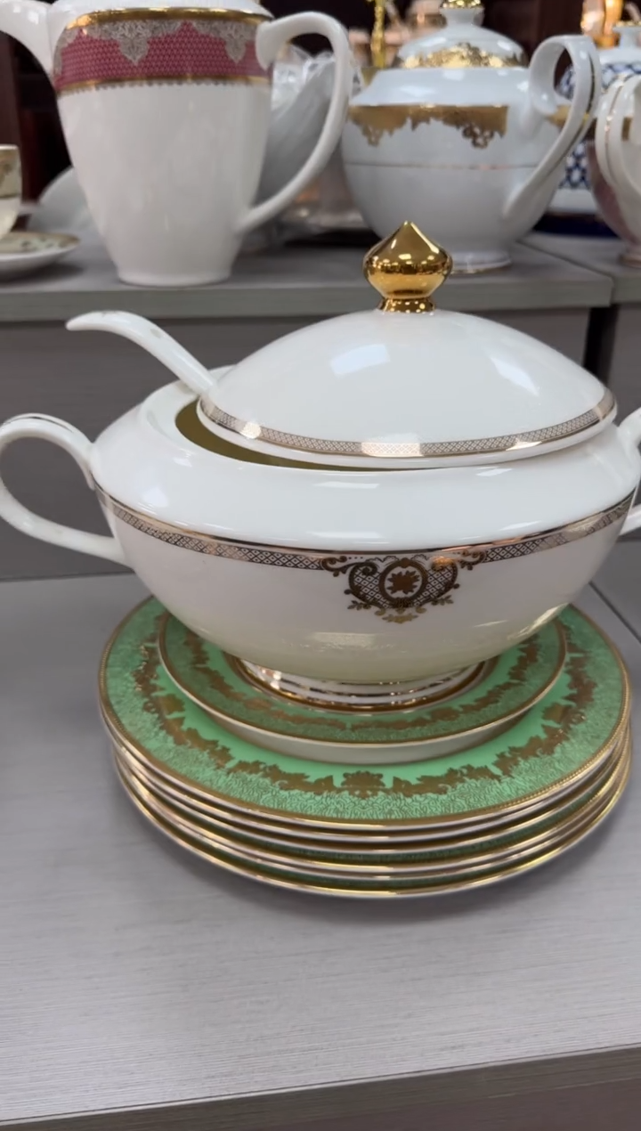 【闪购商品】瓷片品锅+汤勺福利款 微瑕