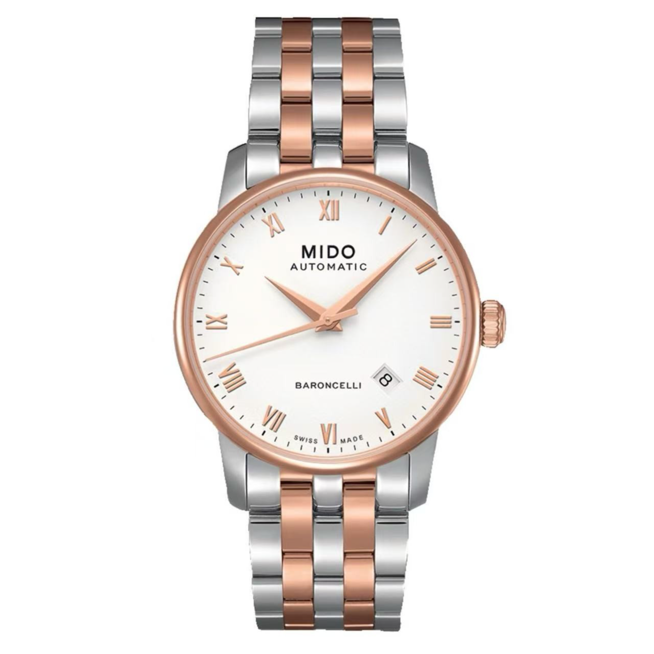 99新 Mido/美度 梵象批发/美度腕表/贝伦赛丽/机械/38mm/7100