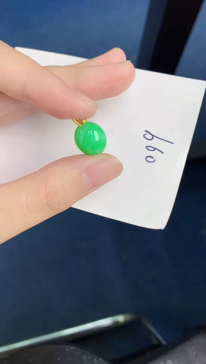 【闪购商品】翡翠颈饰18K金镶嵌000000000