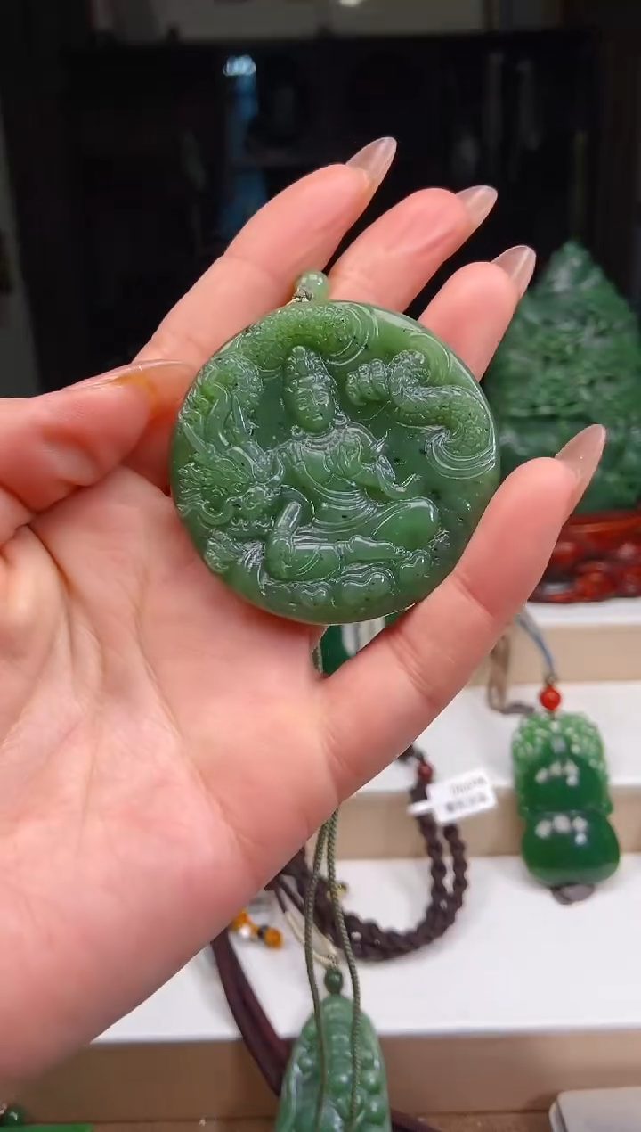 【闪购商品】和田玉挂件未镶嵌1