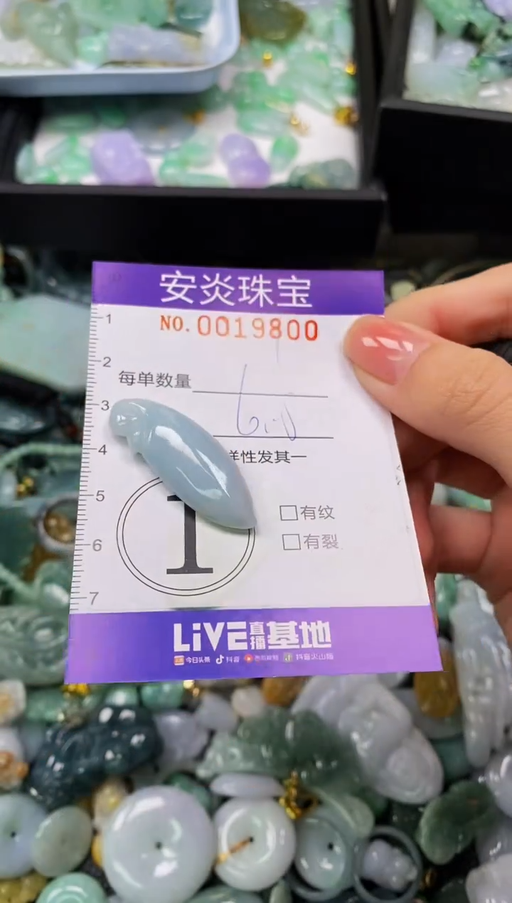 颈饰未镶嵌翡翠闪购0019800