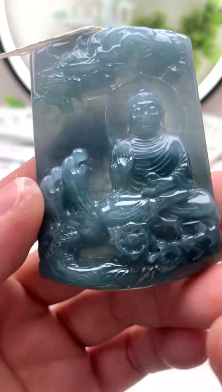 【闪购商品】翡翠颈饰未镶嵌阿弥