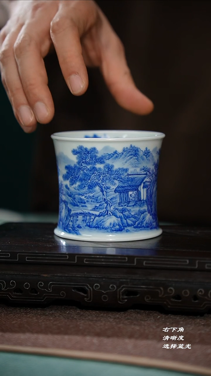 67-2山水大杯-景德镇