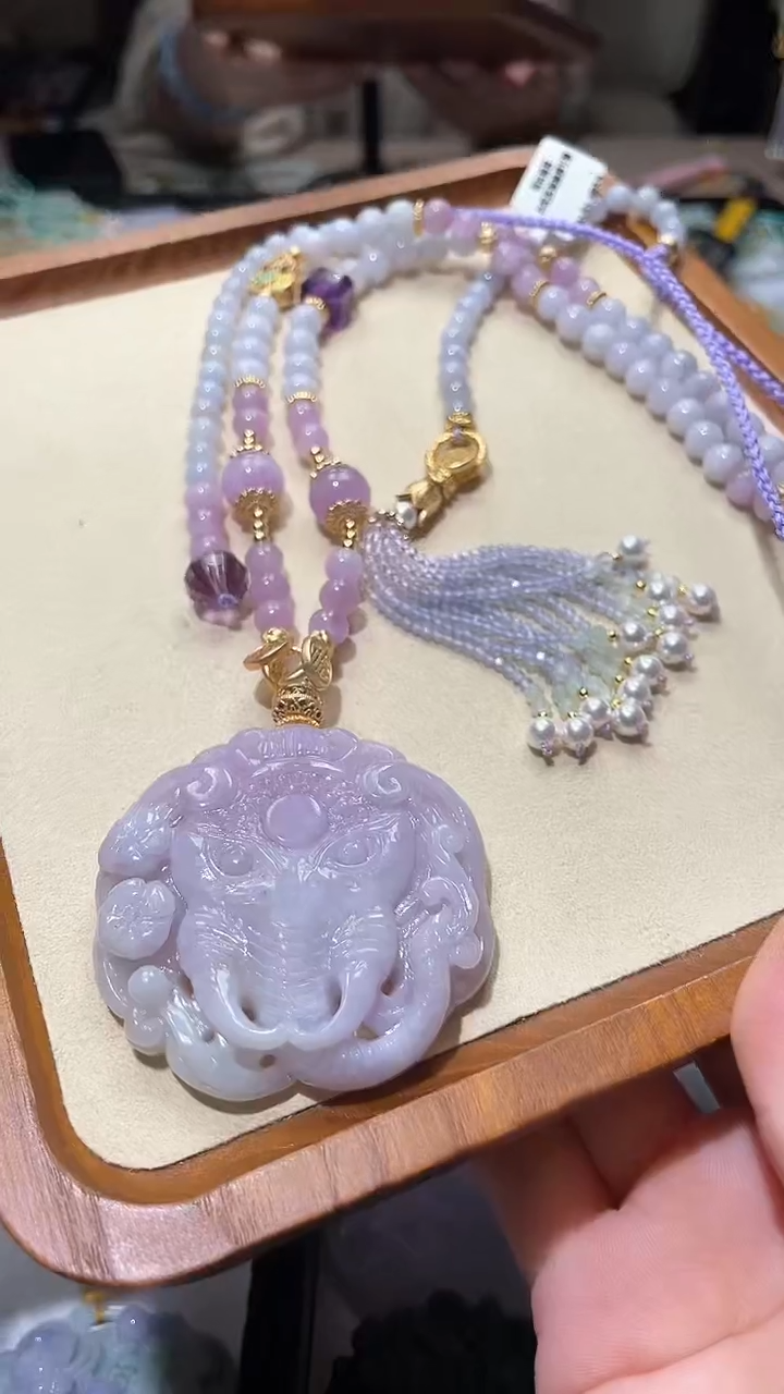 【闪购商品】翡翠颈饰未镶嵌吊坠