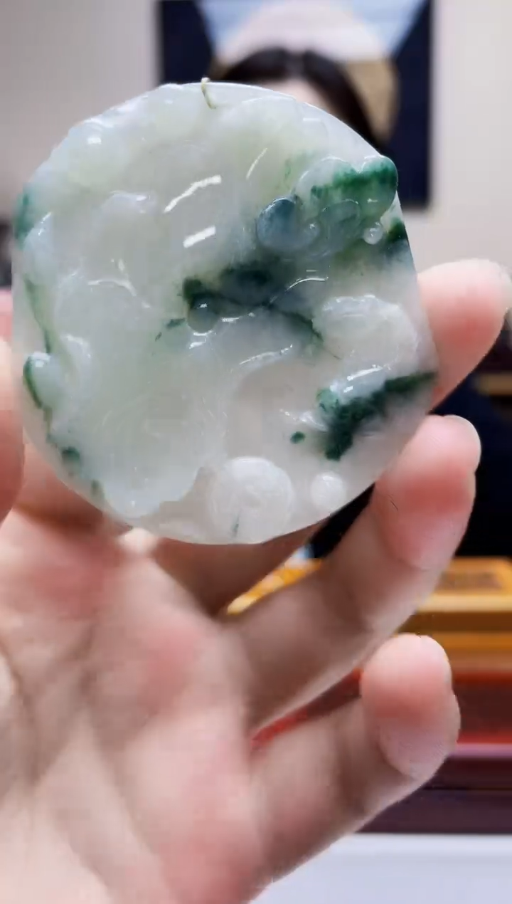 颈饰未镶嵌翡翠吊坠4