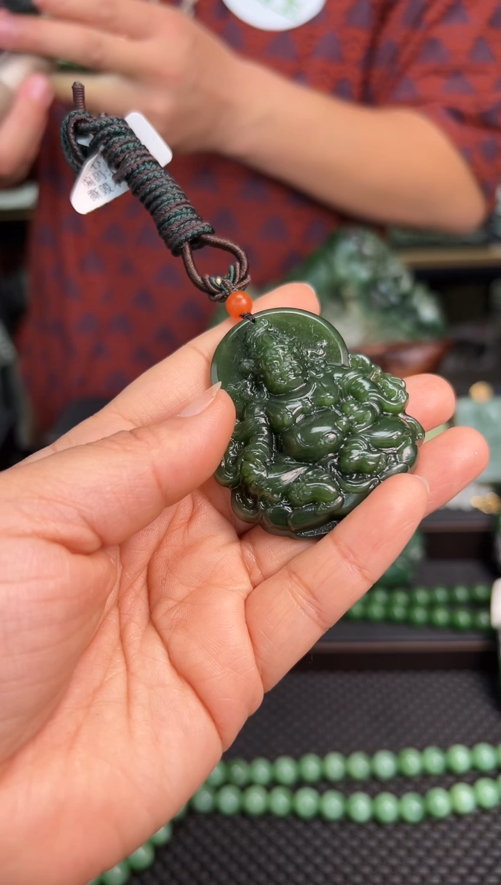 【闪购商品】和田玉颈饰未镶嵌财神