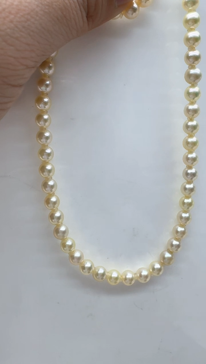 【闪购商品】海水珍珠颈饰银S925镶嵌清货