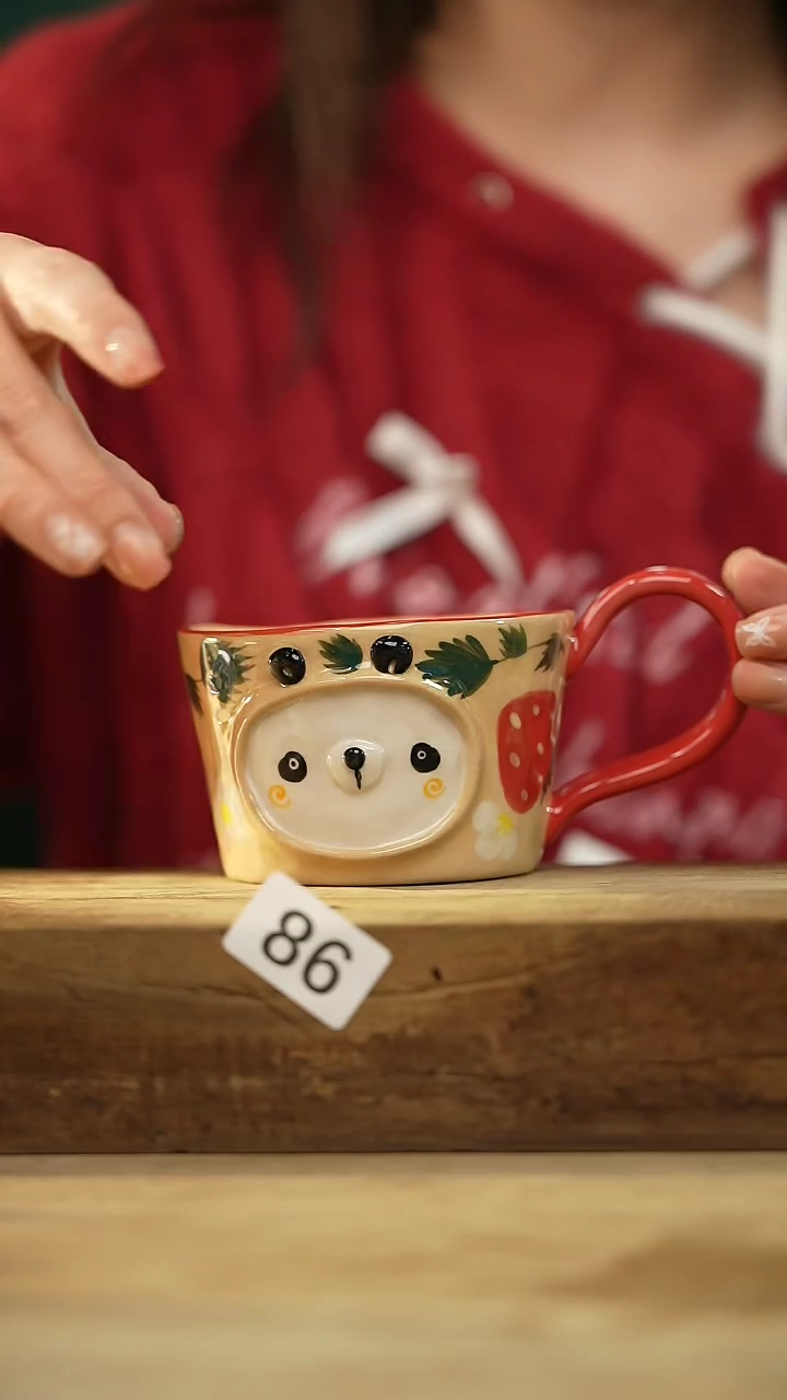 【闪购商品】瓷片手绘·杯/设计师 xudu 款