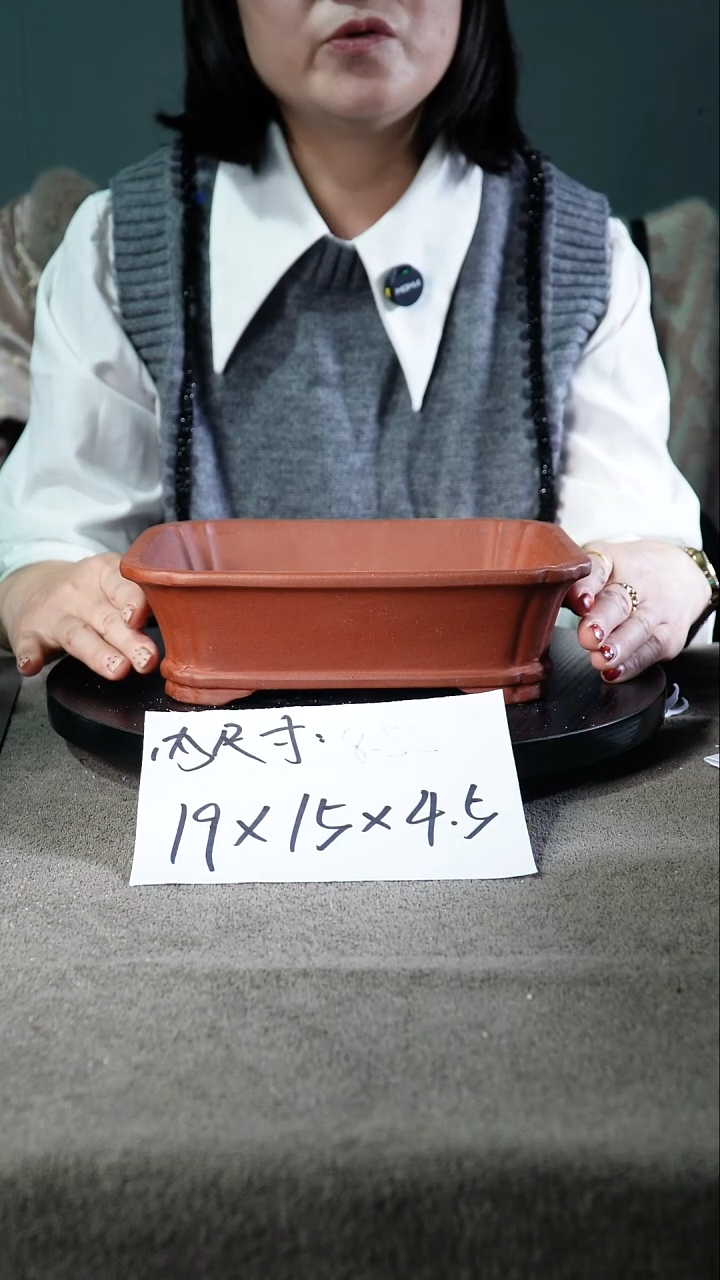 宜兴紫砂花盆小盆盆