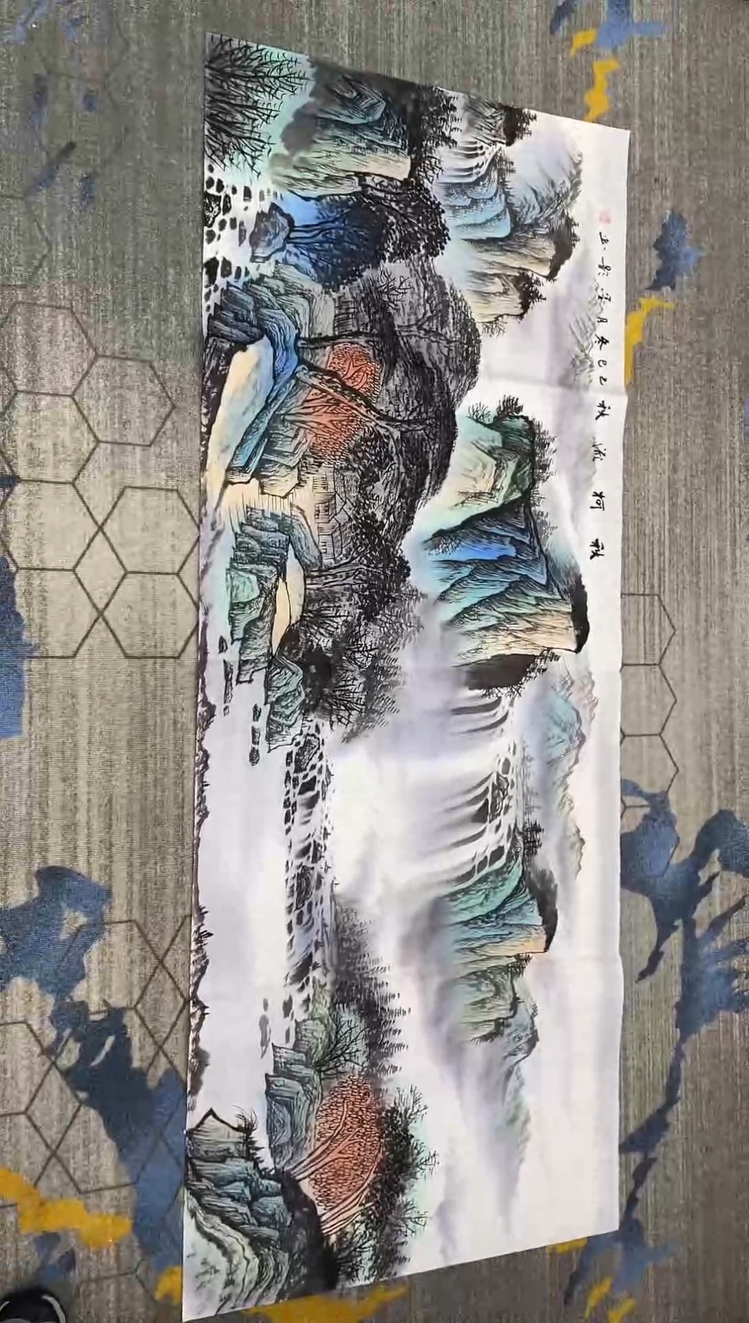 竖款年画艺术作品欣赏D51