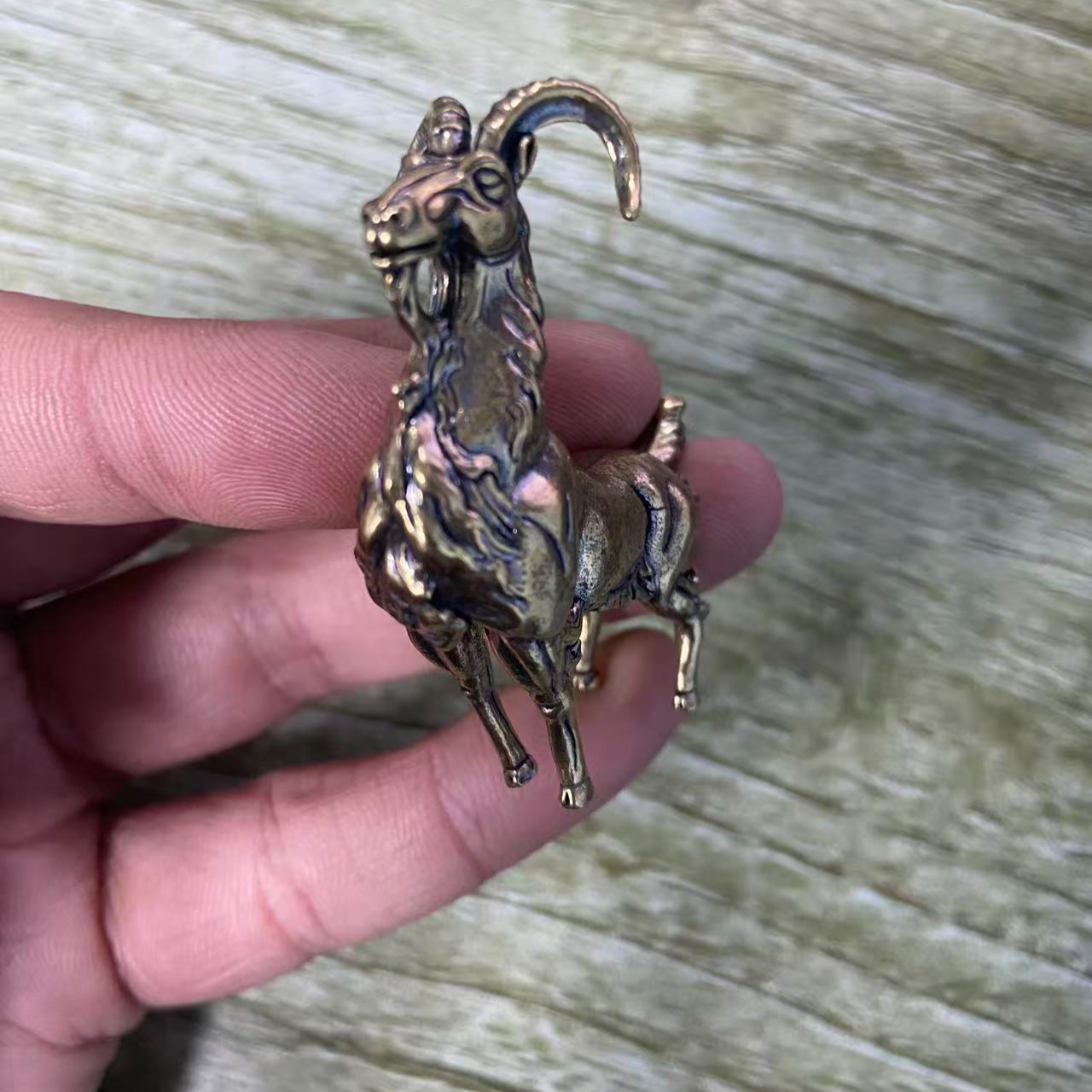 家居装饰摆件铜小羊