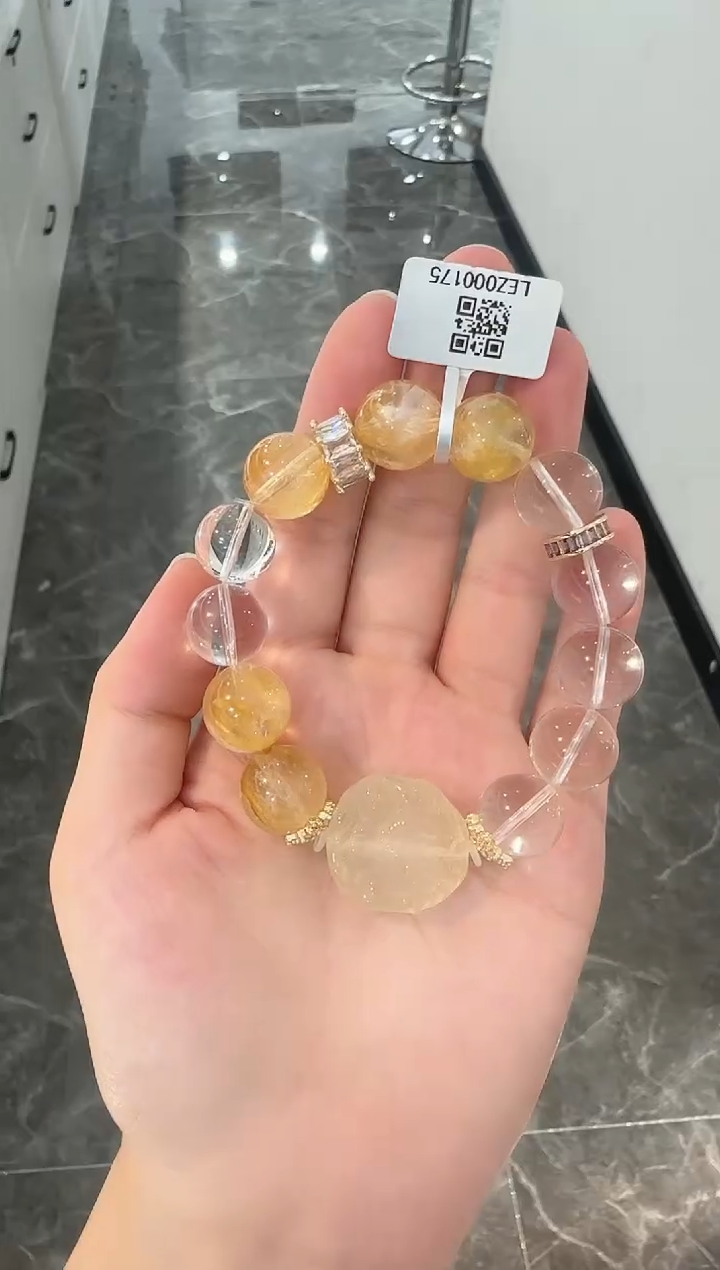 水晶手串未镶嵌手串