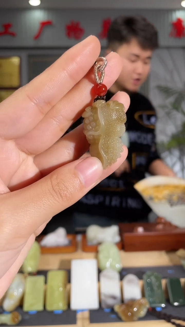 【闪购商品】和田玉颈饰未镶嵌拍一发一 多样性发货