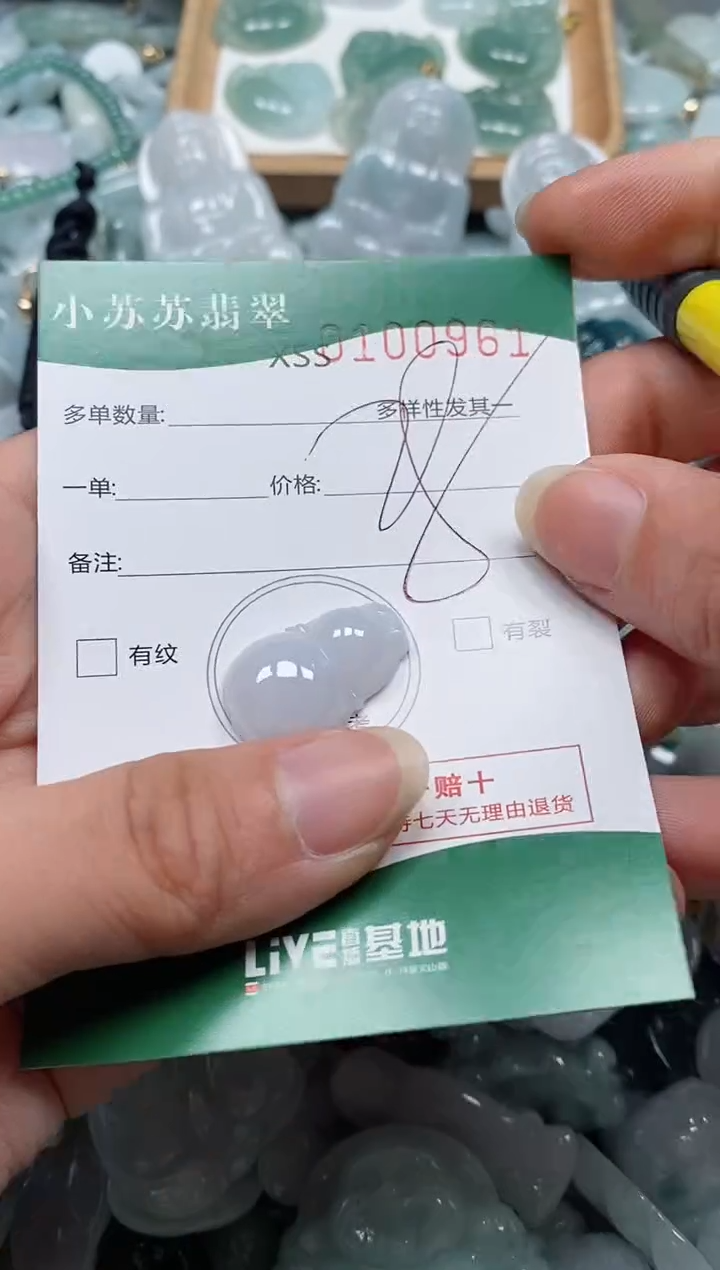 【闪购商品】翡翠颈饰未镶嵌闪购商品0100961