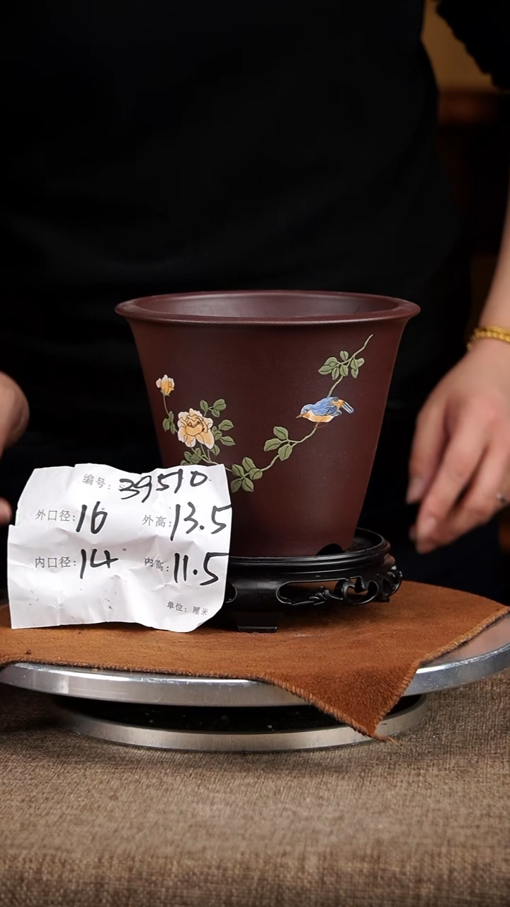 【闪购商品】紫砂花盆紫砂花盆39510