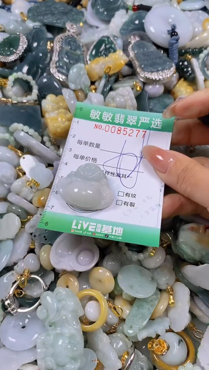 【闪购商品】翡翠颈饰未镶嵌闪购商品0085277