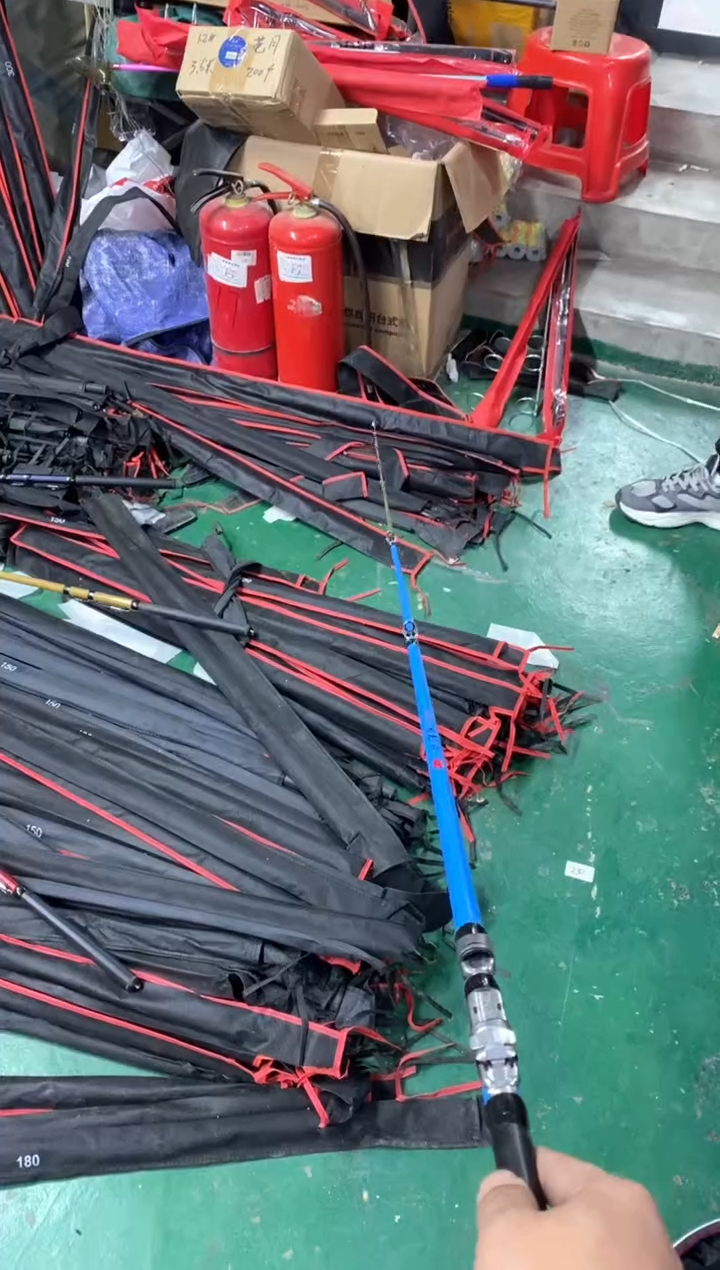 2.1米筏竿颜色随机三支